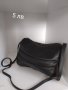 Кожена черна чанта, снимка 1 - Чанти - 37802822