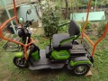 Електрическа триколка с три седалки и покрив EcoWay М19P, снимка 1