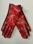 29 Дамски ръкавици кашмир в модерно червен цвят , снимка 1