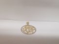 Златен медальон машаала , снимка 2