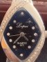 Стилен дизайн дамски часовник LUPAI QUARTZ с кристали перфектно състояние Красив 35306, снимка 3