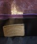 Италианска чанта от естествена кожа цвят патладжан/лилав , снимка 4