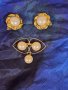 Комплект бижута с перли , снимка 1 - Антикварни и старинни предмети - 40253845