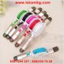 2в1 USB кабел за зареждане на адроид смартфони и Iphone, снимка 13