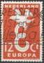 Клеймована марка Европа СЕПТ 1958 от Нидерландия, снимка 1 - Филателия - 40292673
