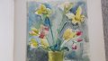 КАРТИНА НАТЮРМОРТ акварел / МАРИЯ МЕЖДУРЕЧКА, снимка 6