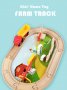 ДЪРВЕНИ ИГРАЧКИ - Wooden Farm Train Track 3981, снимка 6