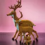 Елегантен коледен елен – Перфектната празнична декорация: Раземир - 15 см ,23 см, 60 см, 85 см, снимка 2