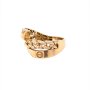 Златен дамски пръстен 2,44гр. размер:58 14кр. проба:585 модел:21631-5, снимка 2