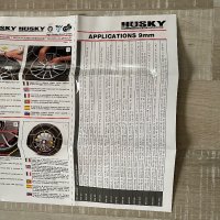 Чисто нови премиум вериги Husky за автомобил от 15 до 19 цола гуми, снимка 6 - Аксесоари и консумативи - 38821161