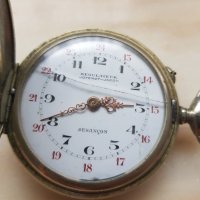 Стар колекционерски джобен часовник с три капака, снимка 4 - Антикварни и старинни предмети - 37758072