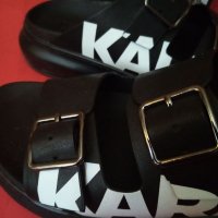 Karl Lagerfeld дамски чехли, снимка 3 - Чехли - 33606635