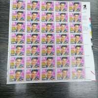 Лот 35 броя пощенски марки марка - Елвис Пресли 1993 от САЩ, снимка 2 - Филателия - 32240341