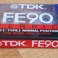 Аудио касета TDK-FE90, снимка 1 - Аудио касети - 44013866