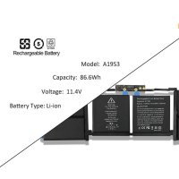 Нова Батерия Macbook Pro 15 inch A1990, A1953, 2018, 2019, снимка 5 - Батерии за лаптопи - 44046423