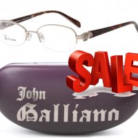 ПРОМО 🍊 JOHN GALLIANO 🍊 Оригинални дамски рамки в кафяво с бронзови нюанси нови с кутия, снимка 9 - Слънчеви и диоптрични очила - 11123036