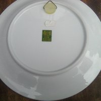 Порцеланова чиния с литография на град Бремен, снимка 3 - Други ценни предмети - 39532450