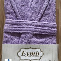 Памучни халати за баня с  шал яка, снимка 4 - Бельо - 34299575