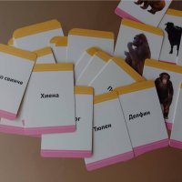 Животни - комплект детски карти за изучаване на животните, снимка 3 - Образователни игри - 38849918