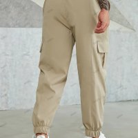 Мъжки плътни карго панталони с големи размери, снимка 3 - Панталони - 43900455