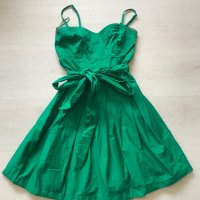 Зелена рокля [ S размер], снимка 1 - Рокли - 37581620