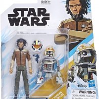Комплект фигурки Star Wars - Jarek Yeager & Bucket (R1-J5) Hasbro, снимка 1 - Фигурки - 39447974