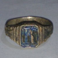 Уникален стар пръстен сачан - 73391, снимка 2 - Пръстени - 29003899