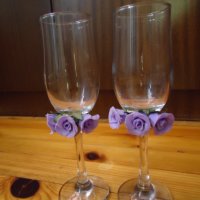 ритуални чаши, снимка 1 - Сватбени аксесоари - 36916661