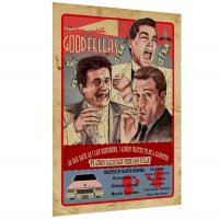 Добри момчета Goodfellas филм постер плакат, снимка 2 - Картини - 35565721