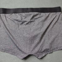 H&M XL сиви мъжки боксерки с черен ластичен колан, снимка 2 - Бельо - 43527955