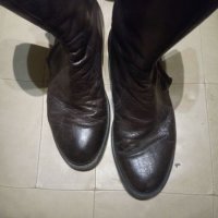 Уникални кожени ботуши Geox, снимка 3 - Мъжки ботуши - 27475017