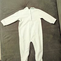 Бебешко плюшено гащеризонче марка Fagottino. За деца 6-9 месеца, снимка 2 - Комплекти за бебе - 43244006