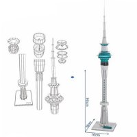 3D пъзел: The Sky Tower - Скай Тауър (3Д пъзели), снимка 2 - Игри и пъзели - 39318837