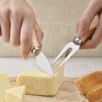 Комплект 6 ножове за сирене, снимка 4 - Прибори за хранене, готвене и сервиране - 43461890