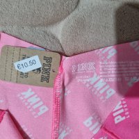 Безшевни прашки розови с печати Victoria’s Secret-PINK S-20лв., снимка 3 - Бельо - 39565114