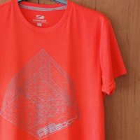 Спортна оранжева тениска , снимка 3 - Тениски - 33182081