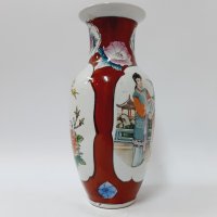 Красива стара китайска ваза(3.2), снимка 2 - Антикварни и старинни предмети - 43605470