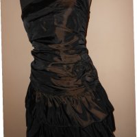 Разкошна елеганта рокля в кафяво , снимка 3 - Рокли - 27747809