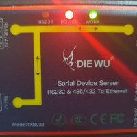 Serial Device Server  DIEWU, снимка 1 - Други - 32811063