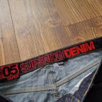 Страхотни мъжки дънки SUPERDRY размер 32, снимка 4 - Дънки - 43560611