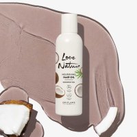 Подхранващо олио за коса с кокосово масло Love Nature - Орифлейм - Oriflame , снимка 1 - Продукти за коса - 42995237