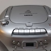 CD player с радио, касета Lenco SCD-42, снимка 7 - MP3 и MP4 плеъри - 26401424