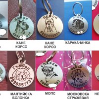 Нови стоманени медальони за кучета с име и телефон - 2, снимка 15 - За кучета - 17354793