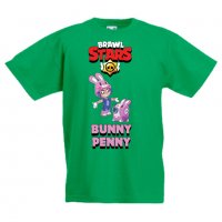 Детска тениска Bunny Penny Brawl Stars, снимка 5 - Детски тениски и потници - 32920069