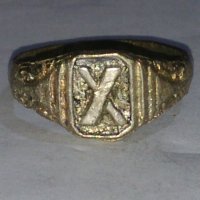Перфектен стар пръстен сачан - 59681, снимка 1 - Пръстени - 29011603