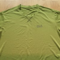 Jack Wolfskin Crosstrail Green T-Shirt 1801671 размер L тениска - 776, снимка 4 - Тениски - 43992177