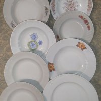 Старинни порцеланови чинии , снимка 1 - Чинии - 29023423