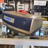 Радиокасетофон с две касети, диск, радио и aux. Panasonic RX-ED50 В отлично техническо и визуално съ, снимка 3 - Ресийвъри, усилватели, смесителни пултове - 38680944