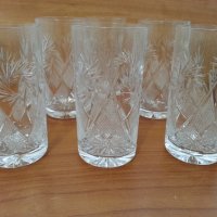 кристални чаши за вино руски кристал, снимка 8 - Антикварни и старинни предмети - 25450012
