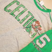 Kids'/Youth NBA BOSTON CELTICS KEVIN GARNET #5 Long Sleeve Cotton Crewneck Shirt, снимка 2 - Детски анцузи и суичери - 34779384